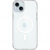 Накладка Spigen для Apple iPhone 15 Ultra Hybrid MagFit White Transparent