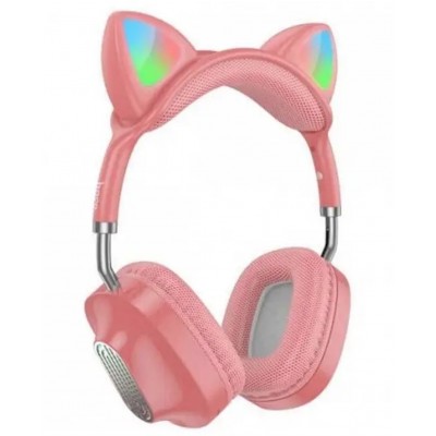 Навушники накладні Bluetooth Hoco ESD13 Pink