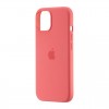 Накладка Silicone Case with MagSafe And Animation для iPhone 15 Pro Max Guava