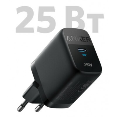 Адаптер мережевий ANKER PowerPort 312 - 25W USB-C Black