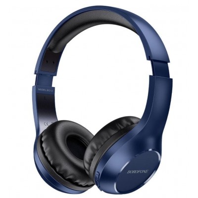 Навушники накладні Bluetooth Borofone BO12 Blue