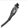 Кабель Baseus Zinc Magnetic Safe Fast Charging Data Cable Type-C to IP PD 20W 2m Black