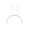 Кабель Baseus Superior Series Fast Charging Data Cable USB to iP 2.4A 2m White CALYS-C02