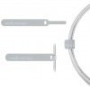 Кабель для синхронiзацii Moshi Integra Cable USB-C to Lightning Jet Silver (1.2 m) (99MO084105)