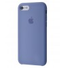 Накладка Silicone Case для iPhone 78SE (20202022) Lavander Gray (квадратні)
