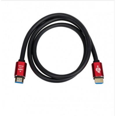 Кабель Atcom HDMI - HDMI V 2.0 (MM), 4K, 2 м, BlackRed (24942) пакет