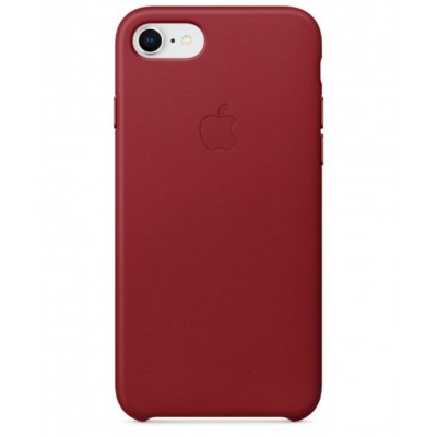 Накладка Leather Case для iPhone 78SE (20202022) Red