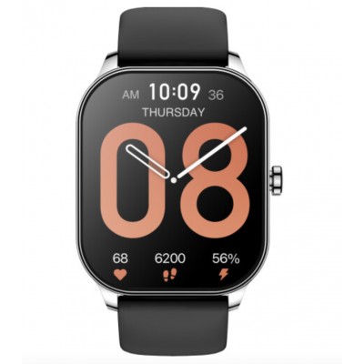 Смарт-годинник Xiaomi Amazfit Pop 3S Metal Silver