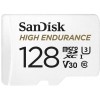 Карта пам'яті SanDisk 128 GB microSDXC High Endurance UHS-I U3 V30 + SD adapter SDSQQNR-128G-GN6IA