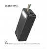 Додатковий акумулятор Borofone DBT09 with light 60000 mAh Black