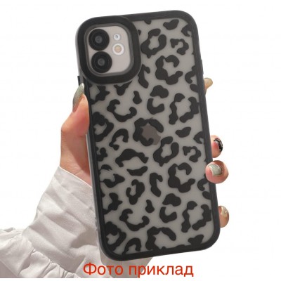 Накладка для iPhone 14 Pro Leopard Spots Grey