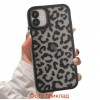 Накладка для iPhone 14 Pro Leopard Spots Grey