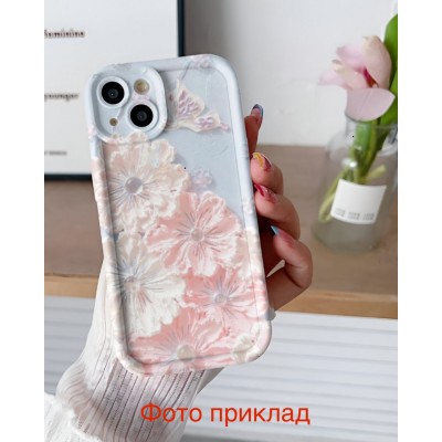 Накладка для iPhone 15 Light Pink Flowers