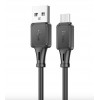 Кабель Micro USB 2.4А Х101 Hoco.Black