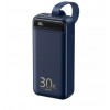 Додатковий акумулятор Remax RPP-522 Bole 30000mAh Blue