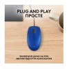 Мишка Logitech M110 (910-006758) Silent Blue