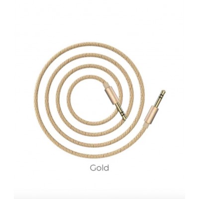 Подовжувач BOROFONE BL3 Audiolink 3.5mm1m Gold