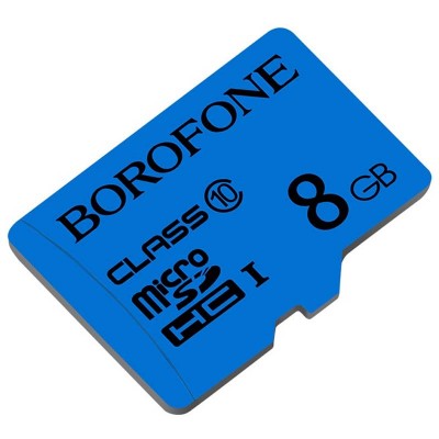 Карта пам'яті Borofone MicroSD HC 8 GB