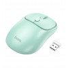 Мишка безпровідна Hoco GM25 Royal dual-mode business wireless mouse Light Green