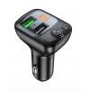 FM Модулятор Borofone BC41 Eminency QC3.0 Car BT FM transmitter Black