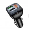 FM Модулятор Borofone BC41 Eminency QC3.0 Car BT FM transmitter Black