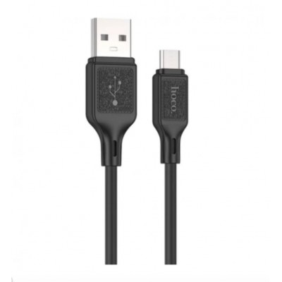 Кабель Micro USB Hoco X90 1 м Black