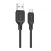 Кабель Micro USB Hoco X90 1 м Black