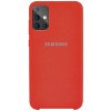 Накладка Silicone Cover для Samsung A515 Silky&Soft Touch Red