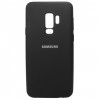 Накладка  Silicon Cover для Samsung G965 (S9 Plus) Silky&Soft Touch Black