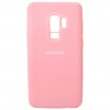 Накладка Silicon Cover для Samsung G965 (S9 Plus) Silky&Soft Touch Pink
