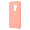 Накладка Silicon Cover для Samsung G965 (S9 Plus) Silky&Soft Touch Light Pink