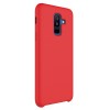 Чохол Silicon Cover Samsung A730 (A8 Plus 2018) Silky&Soft Touch Red