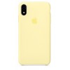 Накладка Silicone Case HC для iPhone XR Mellow Yellow