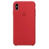Накладка Silicone Case для iPhone XS Max Red
