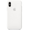 Накладка Silicone Case для iPhone XS Max White