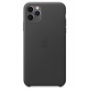 Накладка Leather Case для iPhone 11 Pro Black