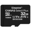Карта пам’яті 32Gb Kingston Canvas Select Plus class 10 R100MB/s UHS-1