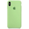 Накладка Silicone Case для iPhone X Mint