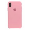 Накладка Silicone Case для iPhone X Pink