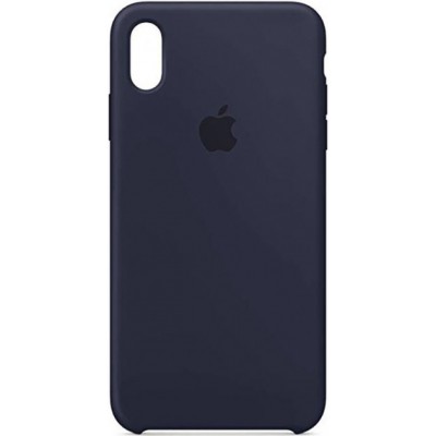 Накладка Silicone Case для iPhone XS Max Dark Blue