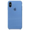 Накладка Silicone Case для iPhone XS Max Blue