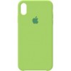 Накладка Silicone Case для iPhone XS Max Green