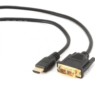 Кабель HDMI-DVI 1.8m Black