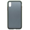 Накладка Gingle Clear Case  для iPhone X/XS Olive-Orange