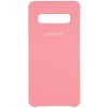 Накладка Silicone Cover для Samsung G970 (S10e) Silky&Soft Touch Light Pink