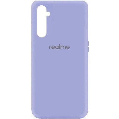 Накладка Silicone Cover My Color Full для Realme C3 Lilac