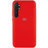 Накладка Silicone Case Full для Xiaomi Mi Note 10 Lite Red