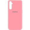 Накладка Silicone Case Full для Realme 6i Pink