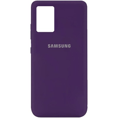 Накладка Silicone Cover Full для Samsung Galaxy A325 (A32) Purple