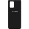 Накладка Silicone Cover Full для Samsung Galaxy A725 (A72) Black